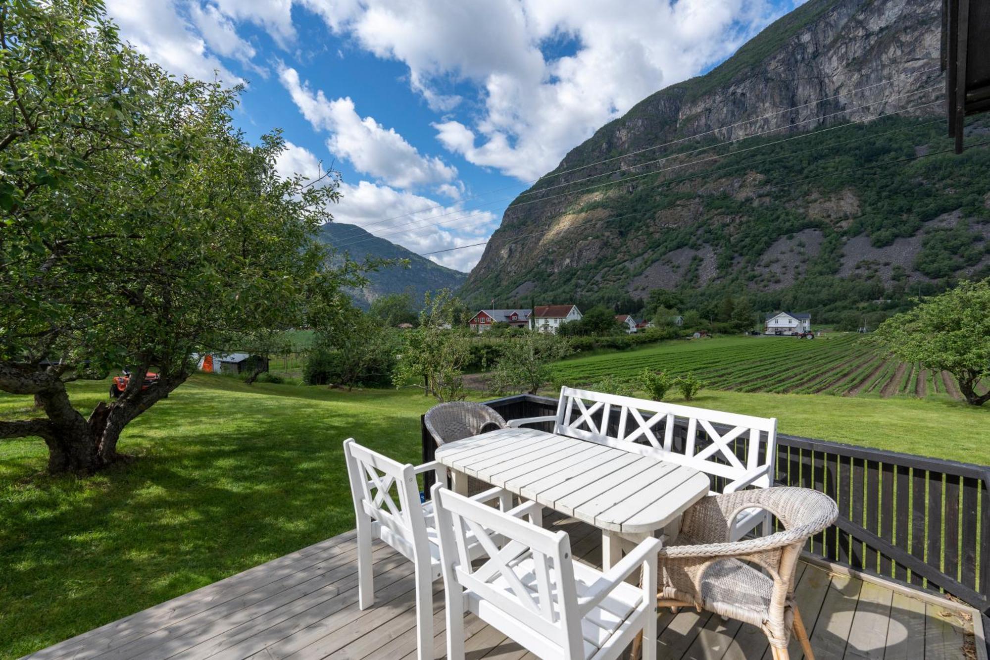Jordeplegarden Holiday Home - Part Of A Farm - Two Buildings - Close To Flam Laerdalsoyri Exterior photo