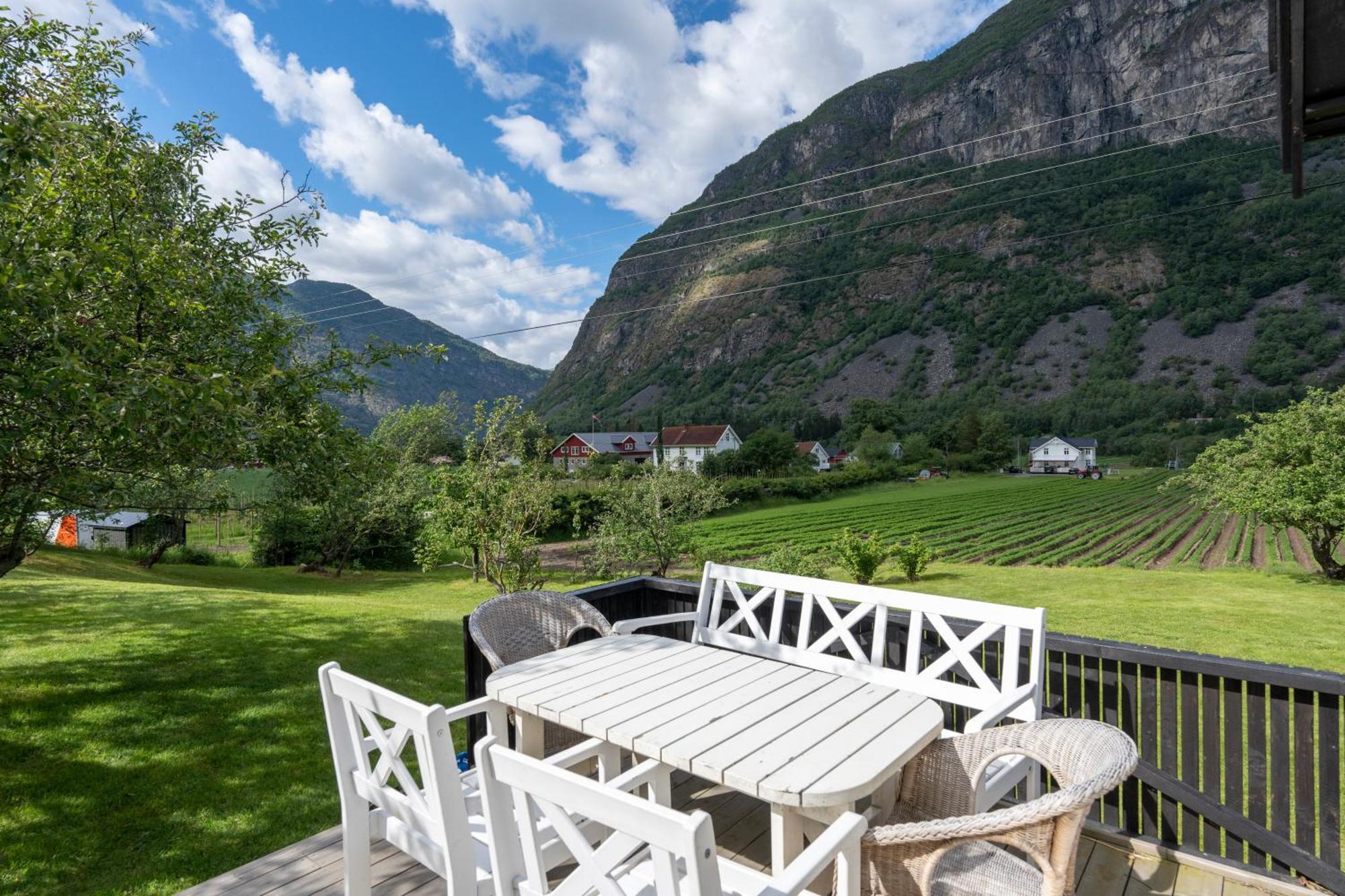 Jordeplegarden Holiday Home - Part Of A Farm - Two Buildings - Close To Flam Laerdalsoyri Exterior photo
